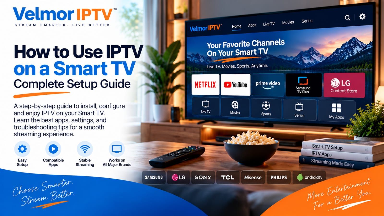 IPTV setup guide for Smart TV devices